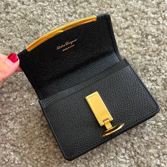 Salvatore Ferragamo Gancini business card holder - Picture 6 of 8